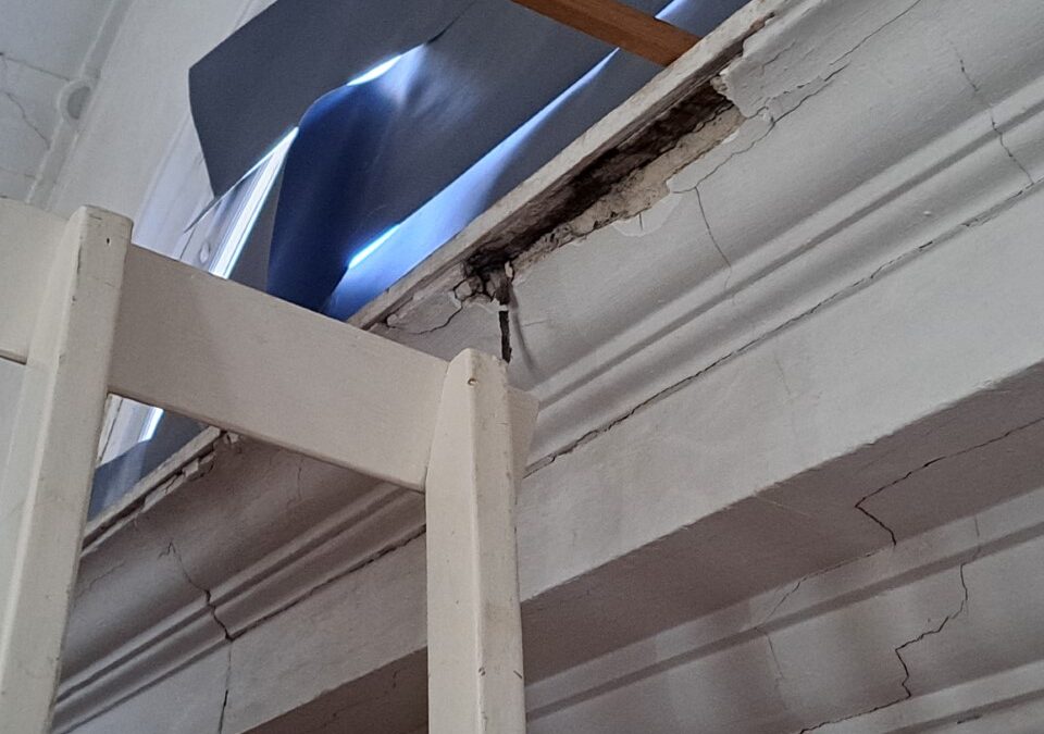 Renovatie orgelzolder